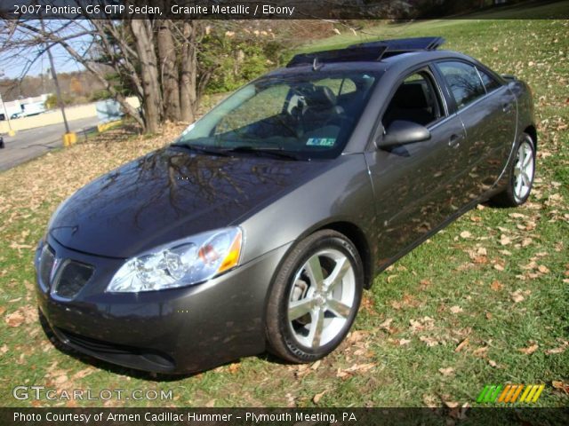 2007 Pontiac G6 GTP Sedan in Granite Metallic