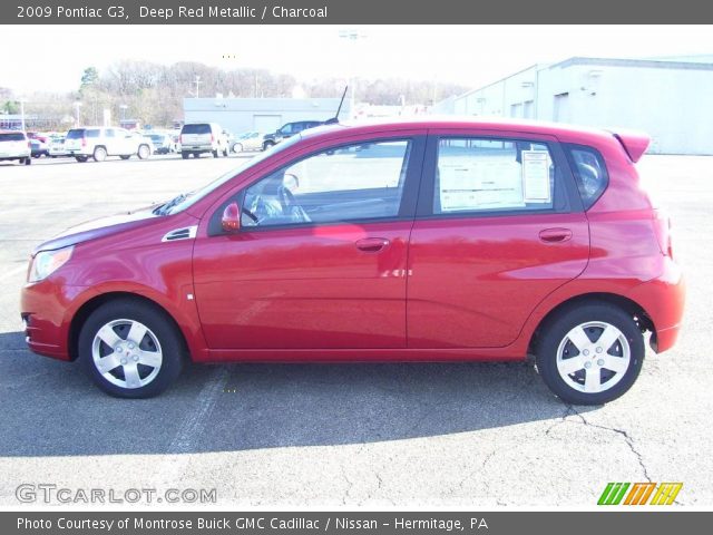 2009 Pontiac G3  in Deep Red Metallic