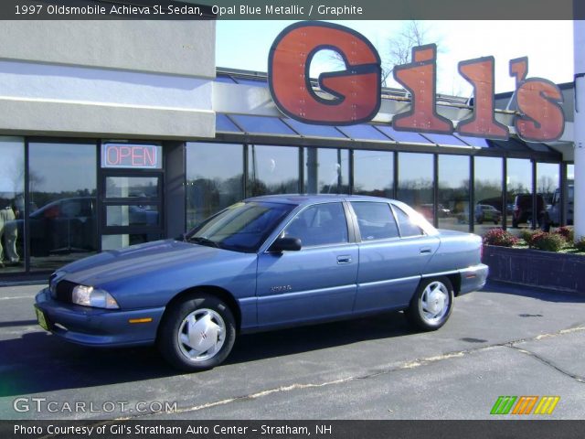 1997 Oldsmobile Achieva SL Sedan in Opal Blue Metallic