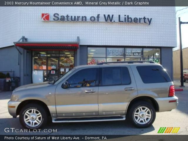 2003 Mercury Mountaineer Convenience AWD in Mineral Grey Metallic