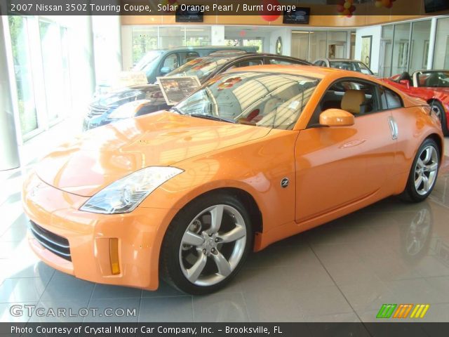 2007 Nissan 350Z Touring Coupe in Solar Orange Pearl