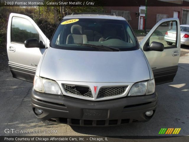 2003 Pontiac Montana  in Galaxy Silver Metallic