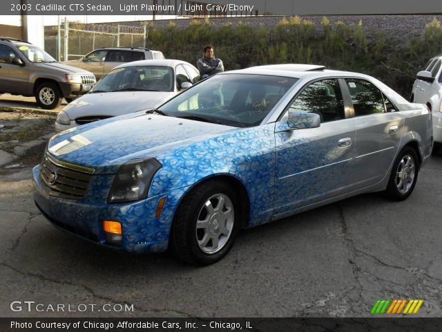 2003 Cadillac CTS Sedan in Light Platinum