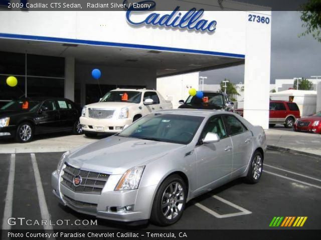 2009 Cadillac CTS Sedan in Radiant Silver