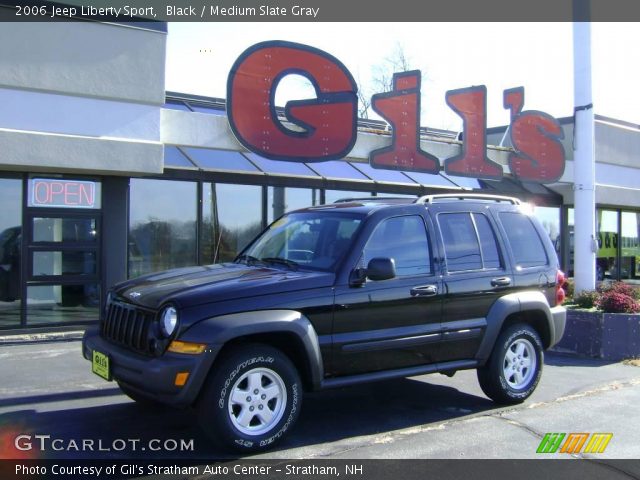 2006 Jeep Liberty Sport in Black