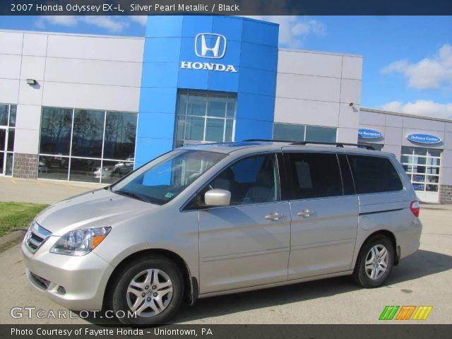 2007 Honda Odyssey EX-L in Silver Pearl Metallic
