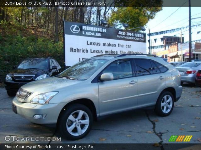 2007 Lexus RX 350 AWD in Bamboo Green Pearl
