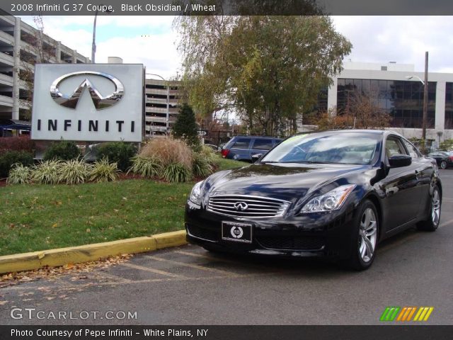 2008 Infiniti G 37 Coupe in Black Obsidian