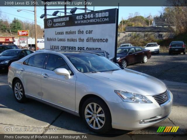 2008 Lexus ES 350 in Tungsten Metallic