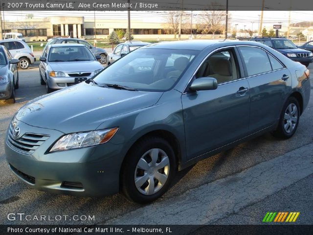 2007 Toyota Camry LE in Aloe Green Metallic