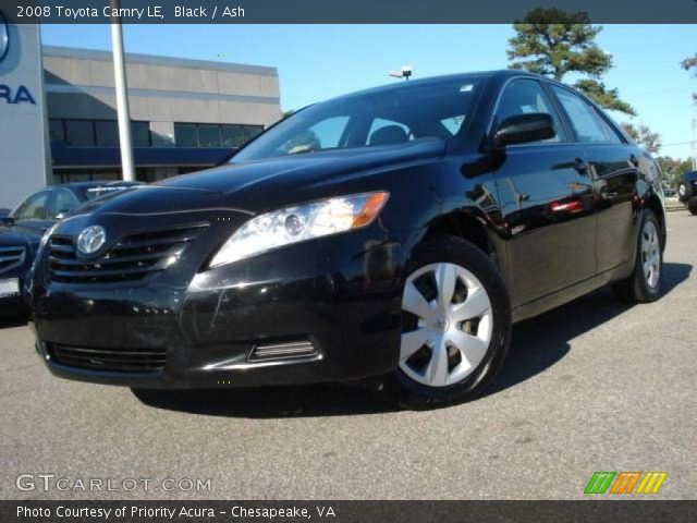 2008 Toyota Camry LE in Black