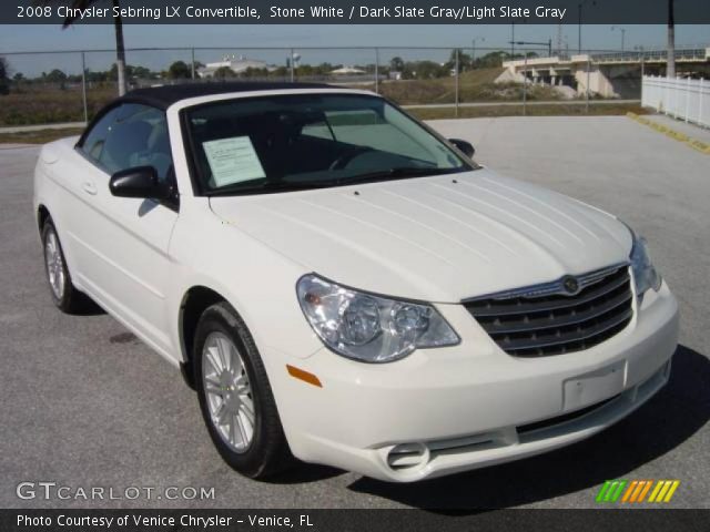 2008 Chrysler Sebring LX Convertible in Stone White