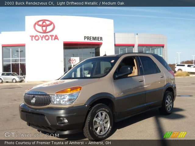 2003 Buick Rendezvous CX in Light Driftwood Metallic