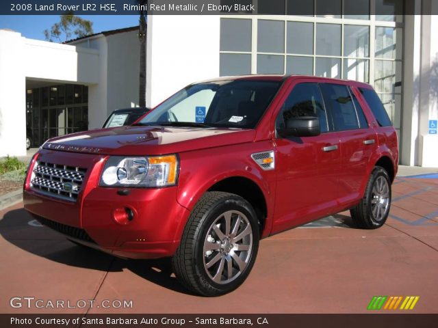2008 Land Rover LR2 HSE in Rimini Red Metallic