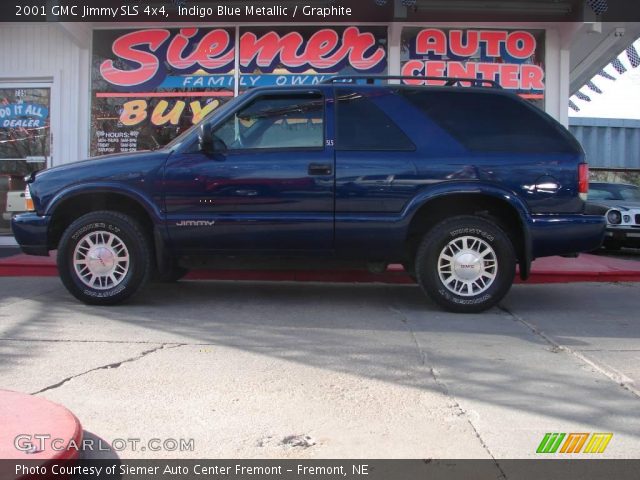 2001 GMC Jimmy SLS 4x4 in Indigo Blue Metallic