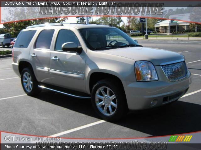 2008 GMC Yukon Denali AWD in Gold Mist Metallic