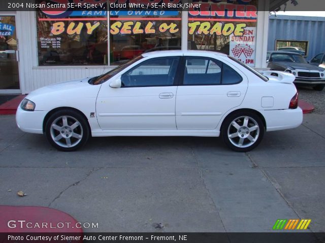 2004 Nissan Sentra SE-R Spec V in Cloud White