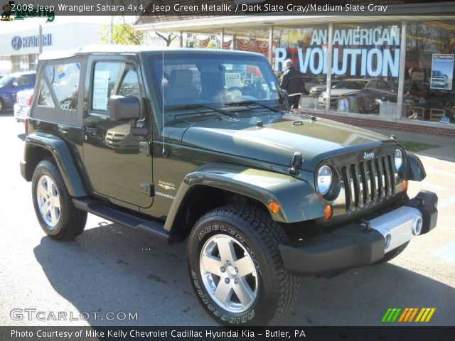 2008 Jeep Wrangler Sahara 4x4 in Jeep Green Metallic