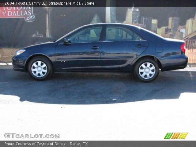 2004 Toyota Camry LE in Stratosphere Mica