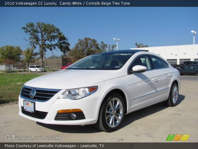 2010 Volkswagen CC Luxury in Candy White