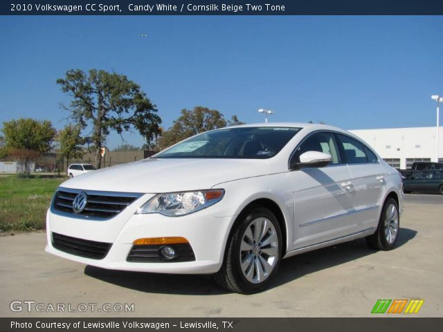 2010 Volkswagen CC Sport in Candy White