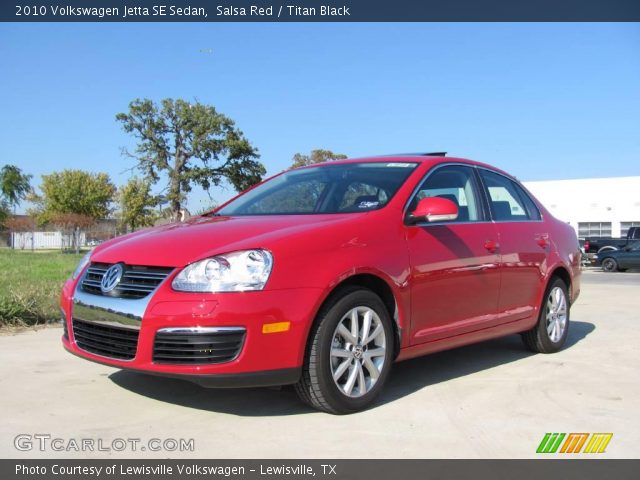 2010 Volkswagen Jetta SE Sedan in Salsa Red