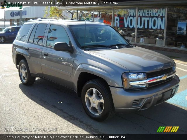 2008 Chevrolet TrailBlazer LS 4x4 in Graystone Metallic