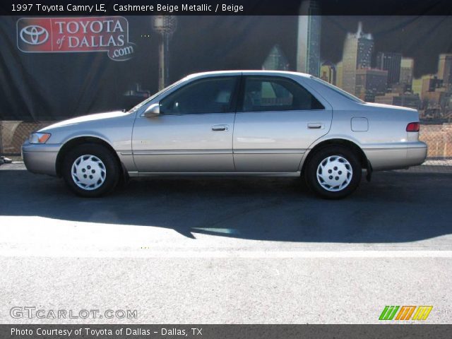 1997 Toyota Camry LE in Cashmere Beige Metallic