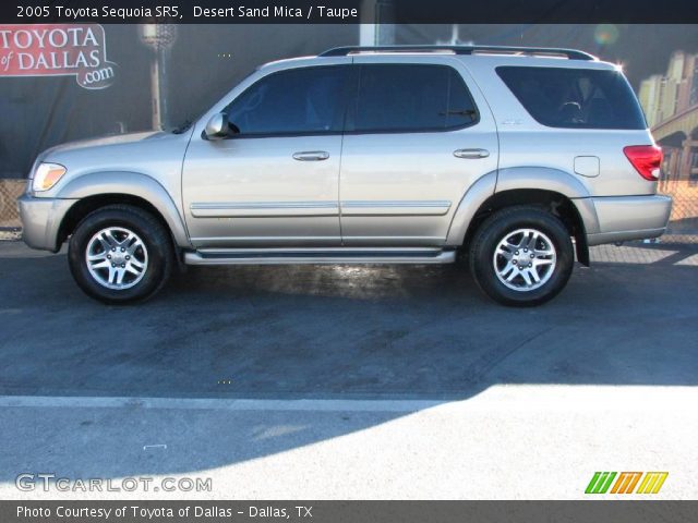 2005 Toyota Sequoia SR5 in Desert Sand Mica