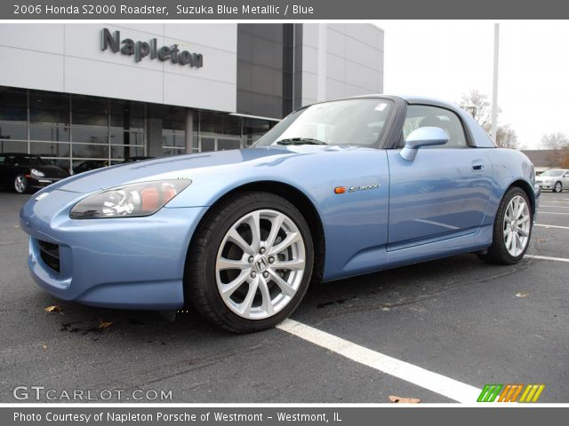 2006 Honda S2000 Roadster in Suzuka Blue Metallic