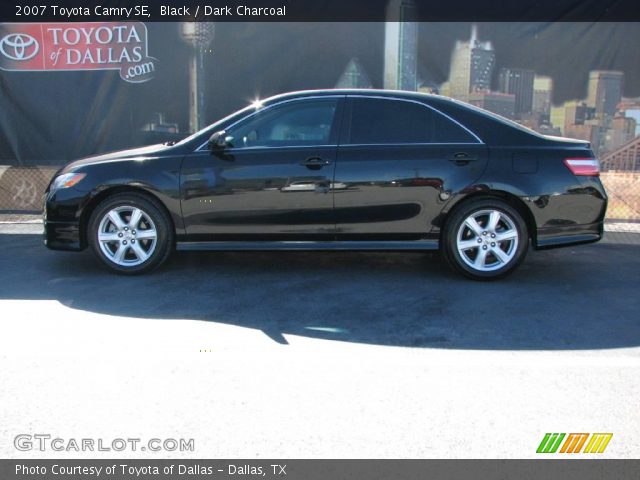 2007 Toyota Camry SE in Black