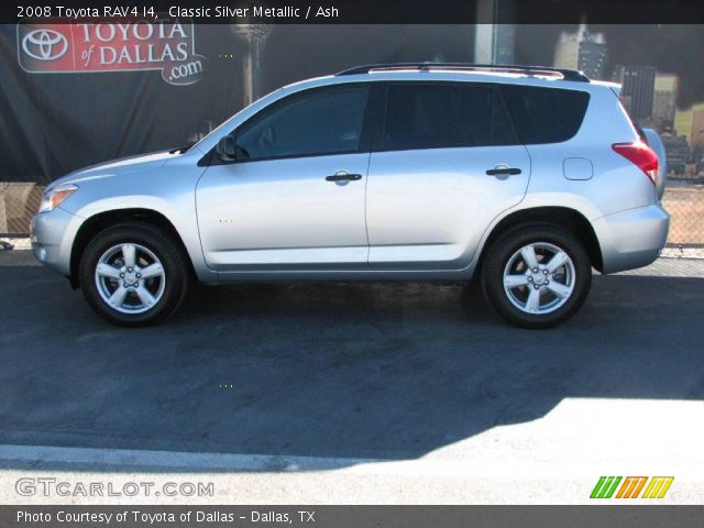 2008 Toyota RAV4 I4 in Classic Silver Metallic