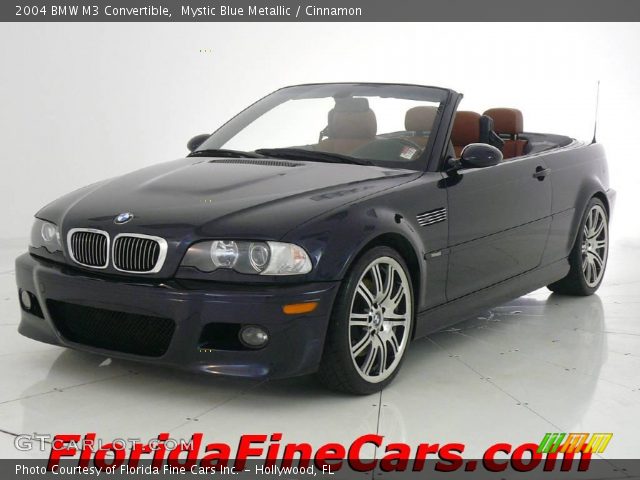 2004 BMW M3 Convertible in Mystic Blue Metallic