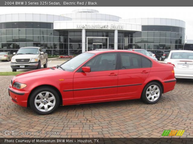 2004 BMW 3 Series 325i Sedan in Electric Red