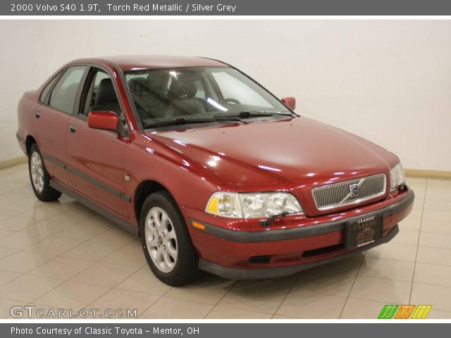 2000 Volvo S40 1.9T in Torch Red Metallic