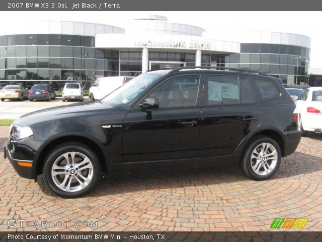 2007 BMW X3 3.0si in Jet Black