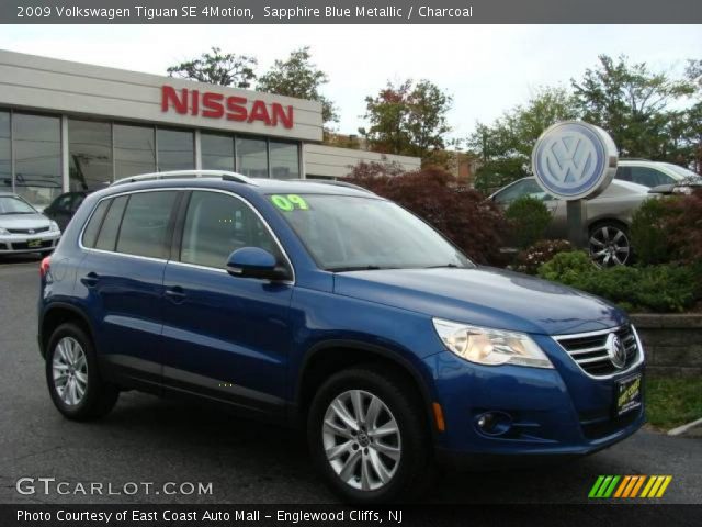 2009 Volkswagen Tiguan SE 4Motion in Sapphire Blue Metallic