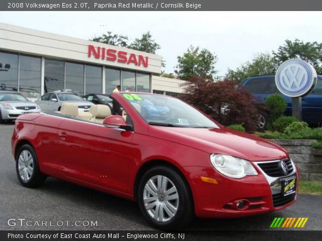 2008 Volkswagen Eos 2.0T in Paprika Red Metallic