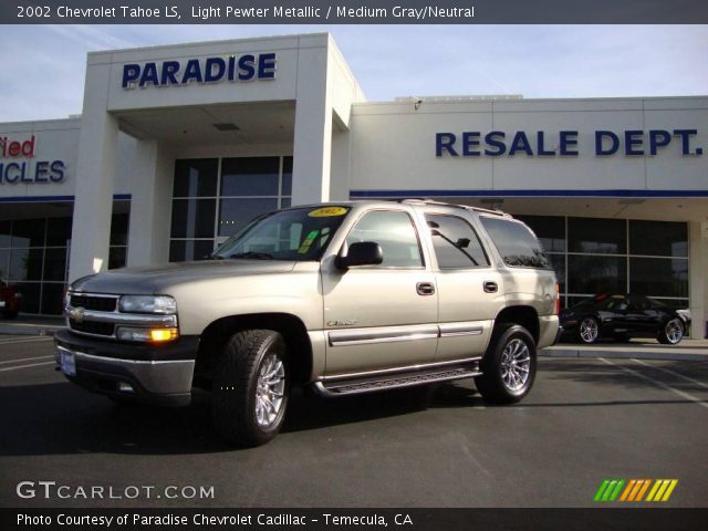 2002 Chevrolet Tahoe LS in Light Pewter Metallic