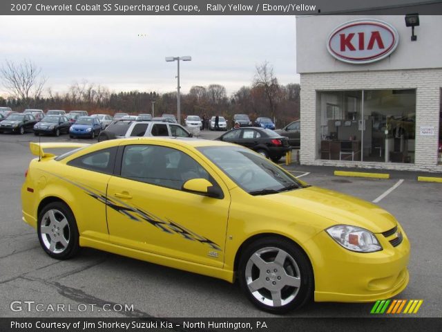 2007 Chevrolet Cobalt SS Supercharged Coupe in Rally Yellow