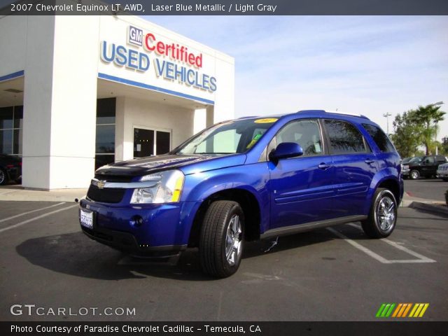 2007 Chevrolet Equinox LT AWD in Laser Blue Metallic