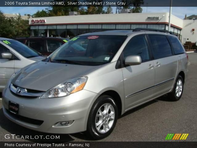 2006 Toyota Sienna Limited AWD in Silver Shadow Pearl