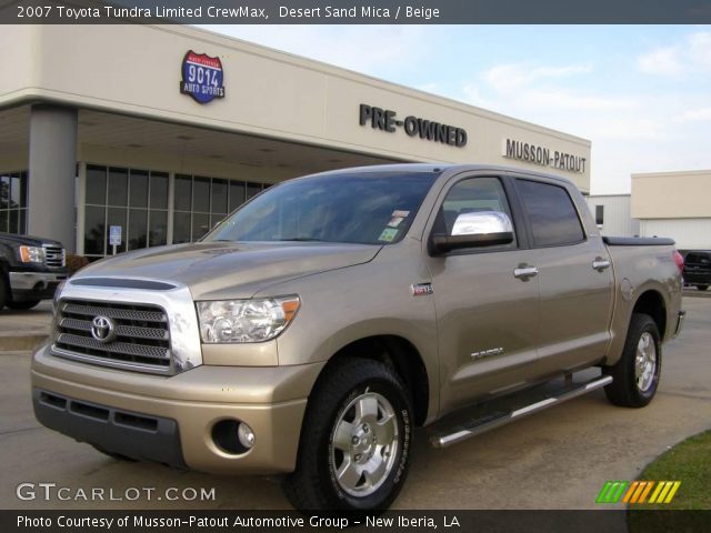 2007 Toyota Tundra Limited CrewMax in Desert Sand Mica