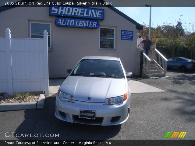 2005 Saturn ION Red Line Quad Coupe in Silver Nickel