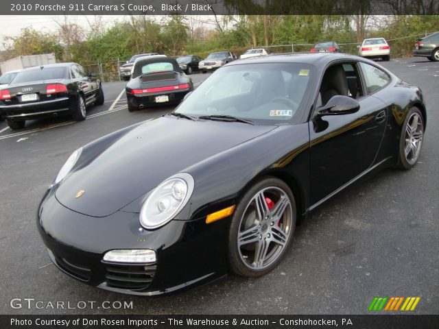 2010 Porsche 911 Carrera S Coupe in Black