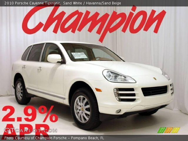 2010 Porsche Cayenne Tiptronic in Sand White