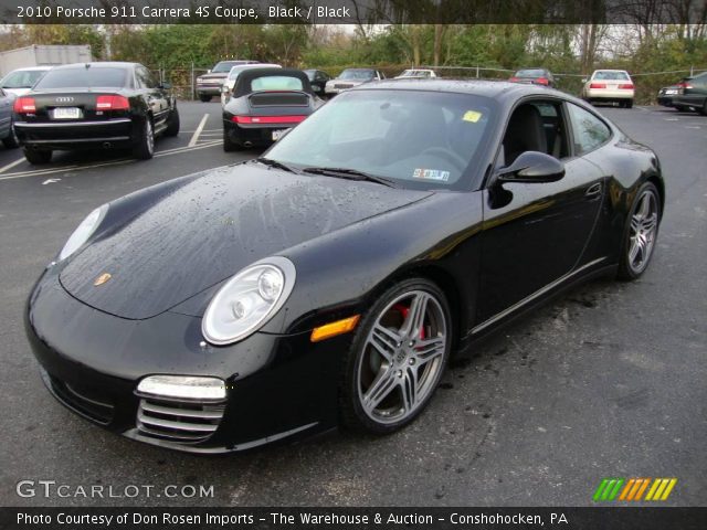 2010 Porsche 911 Carrera 4S Coupe in Black