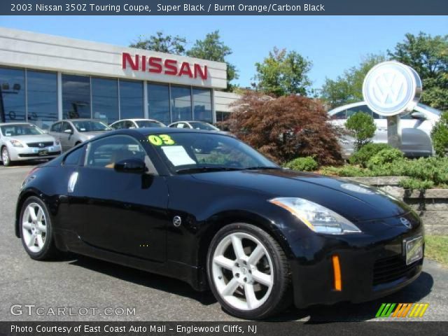 2003 Nissan 350Z Touring Coupe in Super Black