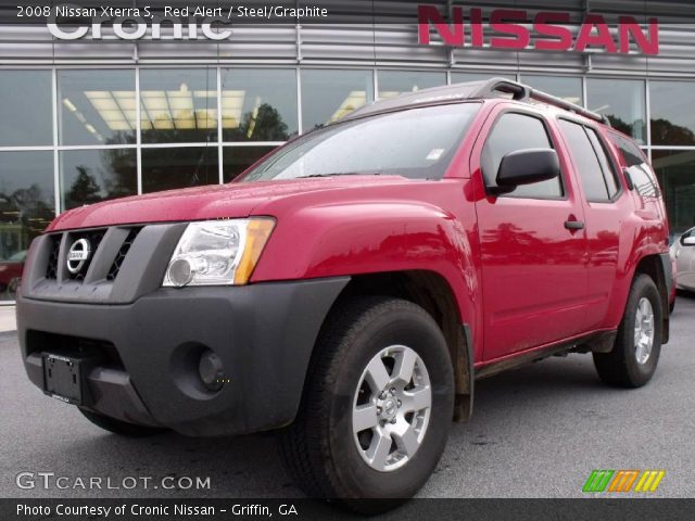 2008 Nissan Xterra S in Red Alert