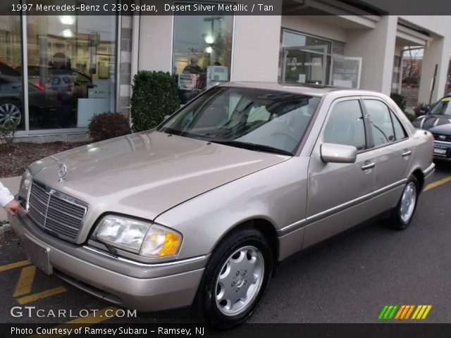 1997 Mercedes-Benz C 230 Sedan in Desert Silver Metallic